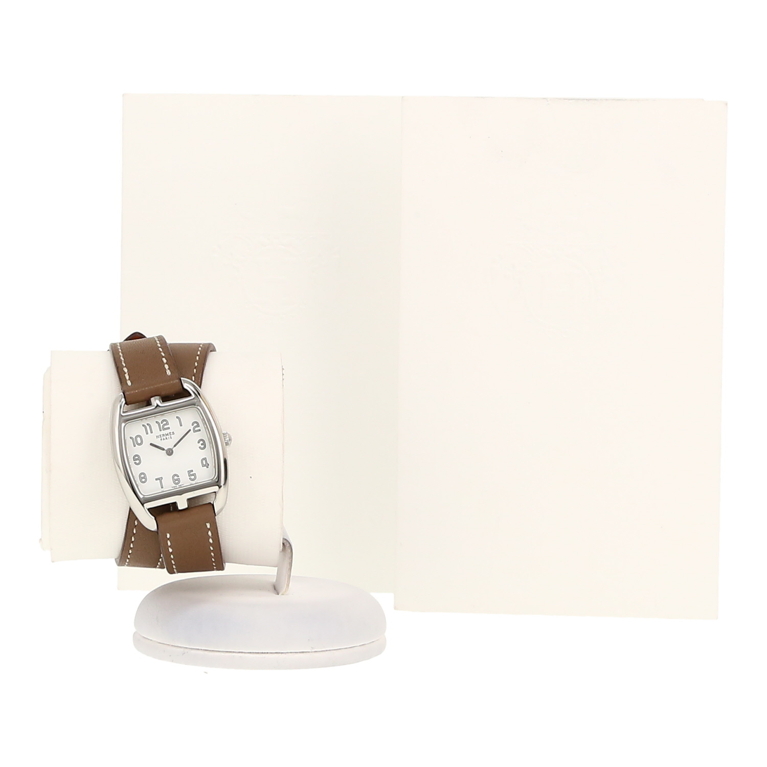 Reloj Hermès Cape Cod Tonneau de acero Ref: Hermès - CT1.210  Circa 2010