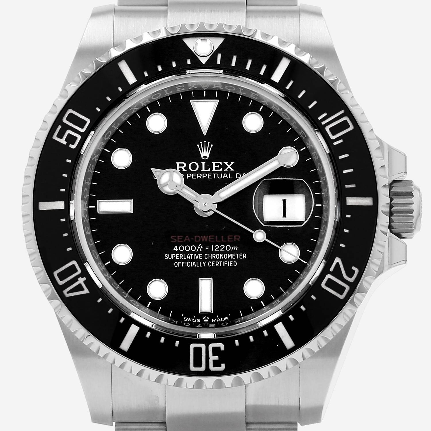 Orologio Rolex Sea Dweller in acciaio Ref: Rolex - 126600  Circa 2023