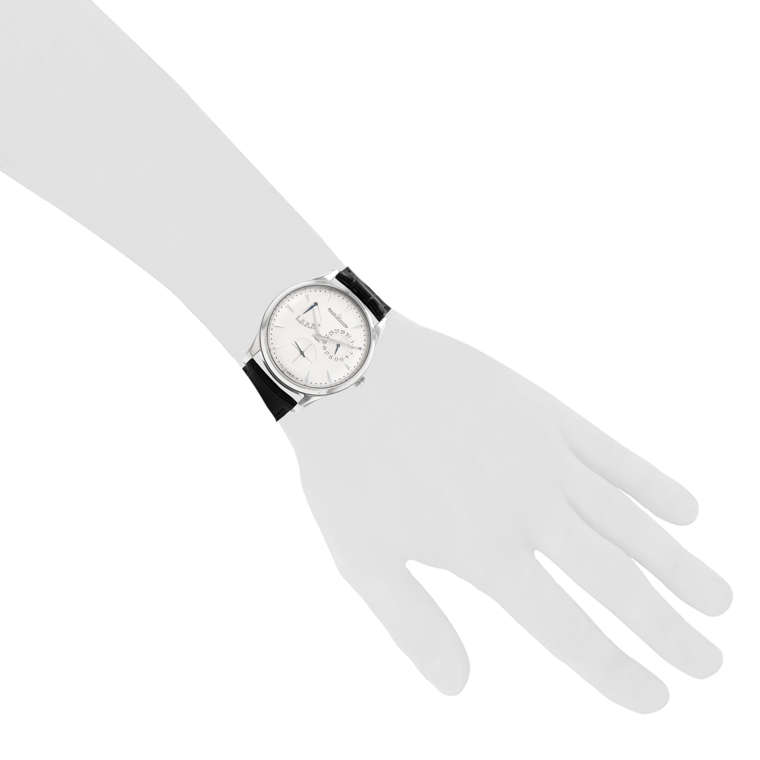 Montre Jaeger-LeCoultre Master Ultra Thin Moon en acier Vers 2010 - Detail D1