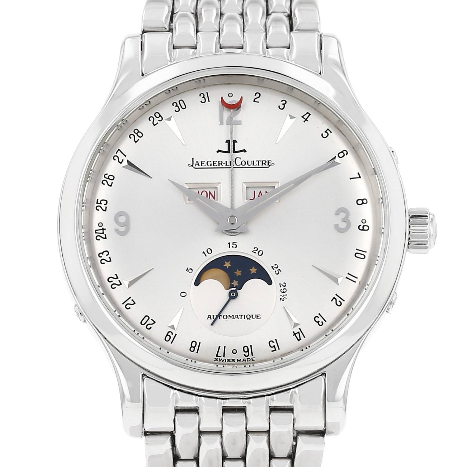 Montre Jaeger-Le Coultre Master Control Calendar en acier Ref: Jaeger Montre Jaeger-Le Coultre Master Control Calendar en acier Ref: Jaeger