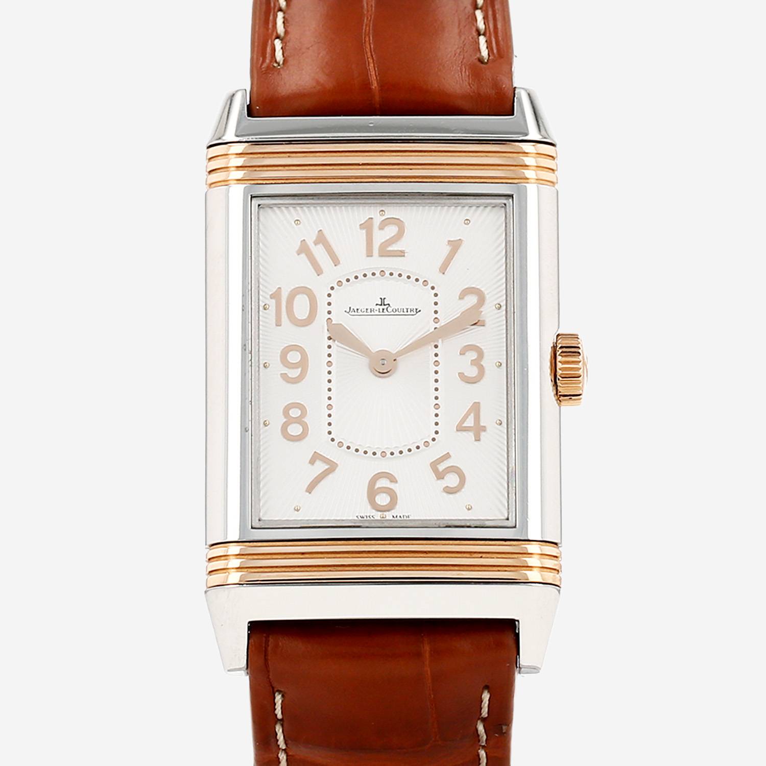 Jaeger-LeCoultre Lady Ultra Thin  in gold and stainless steel Ref: Jaeger-LeCoultre - 268.D.47  Circa 2013