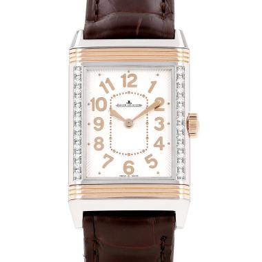 Jaeger-LeCoultre Lady Ultra Thin  in pink gold and stainless steel Ref: Jaeger-LeCoultre - 268.D.47  Circa 2010