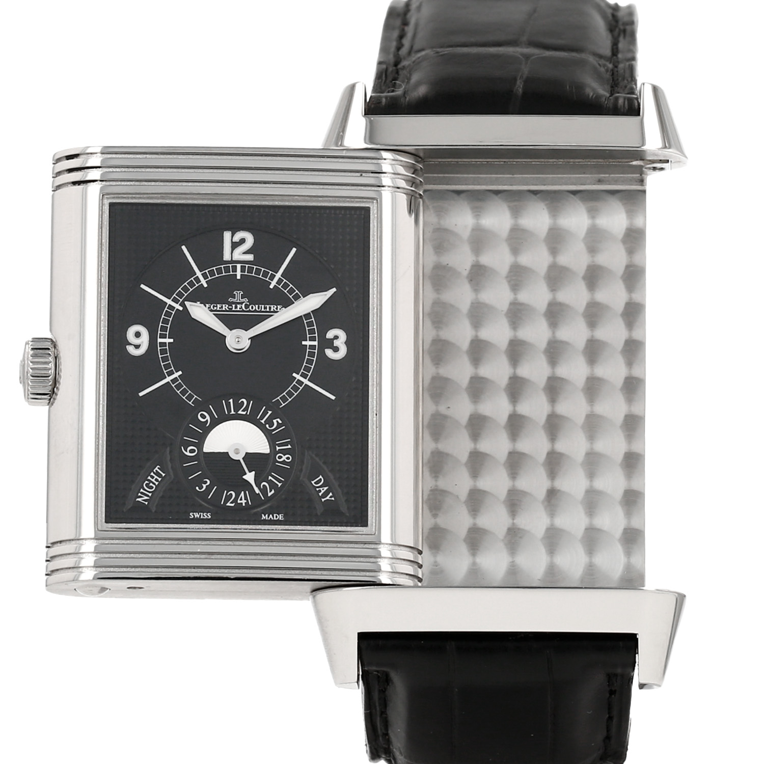 Reloj Jaeger-LeCoultre Reverso-Duoface de acero Ref: Jaeger-LeCoultre - 273885  Circa 2015 - Detail D3