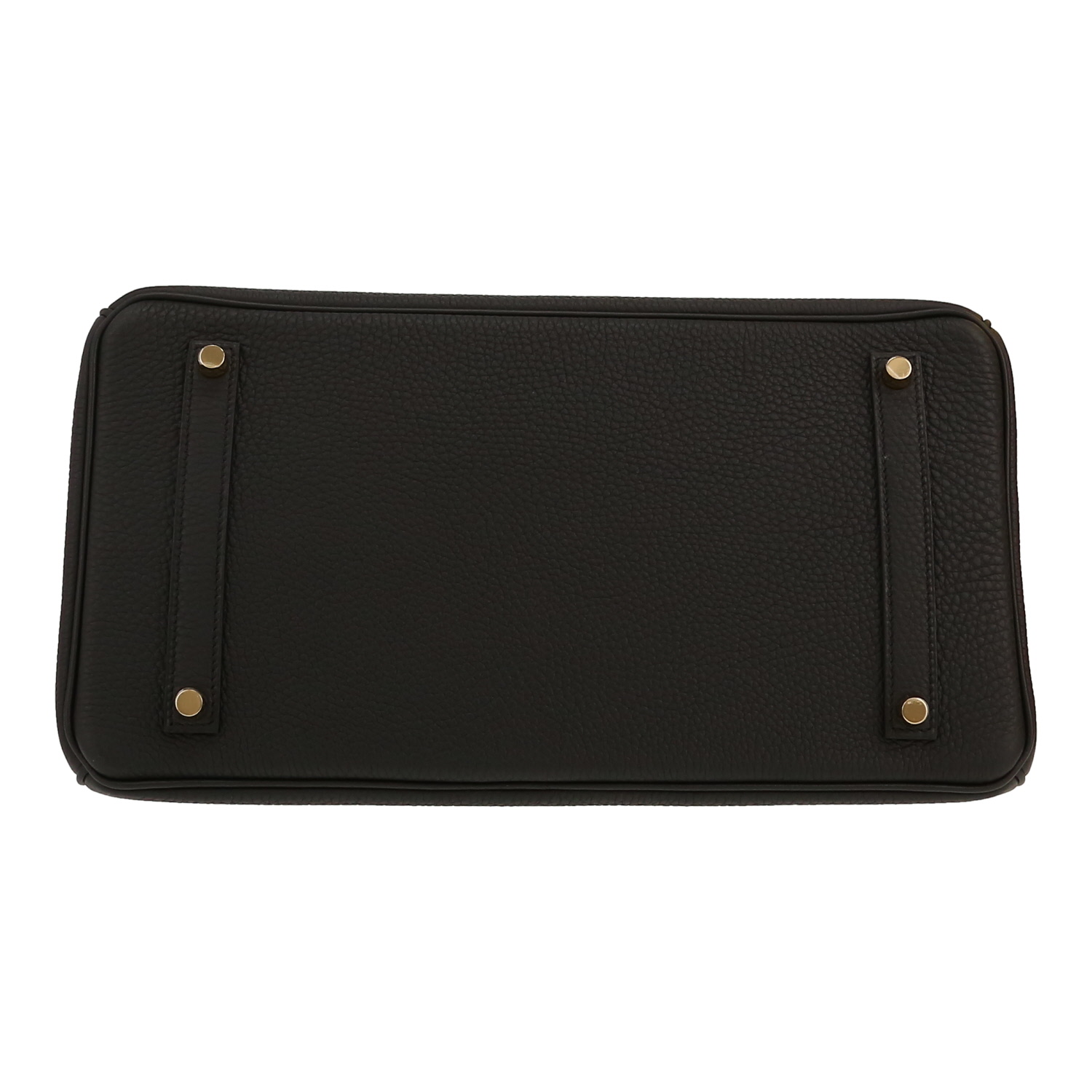 Hermès  Birkin 35 cm handbag  in black togo leather - Detail D1