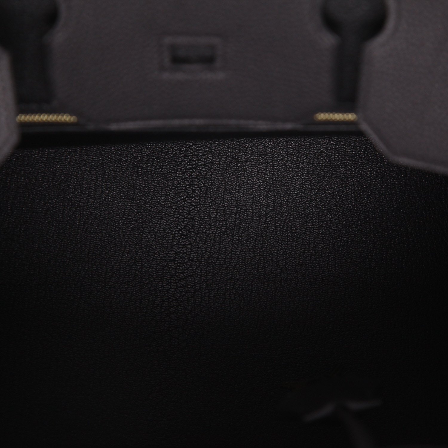 Bolso de mano Hermès  Birkin 35 cm en cuero togo negro - Detail D3