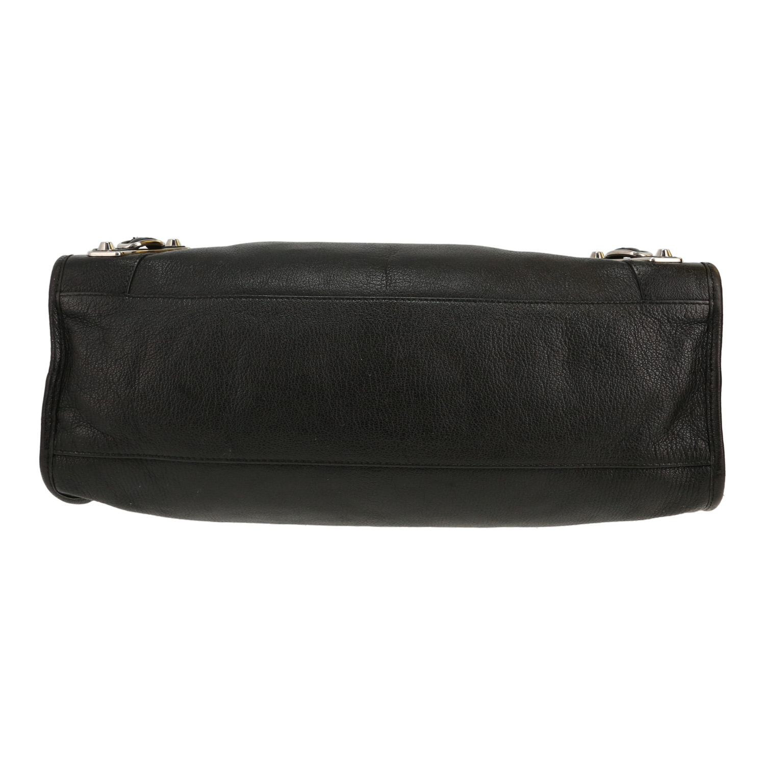 Bolso de mano Balenciaga  City en cuero negro - Detail D1