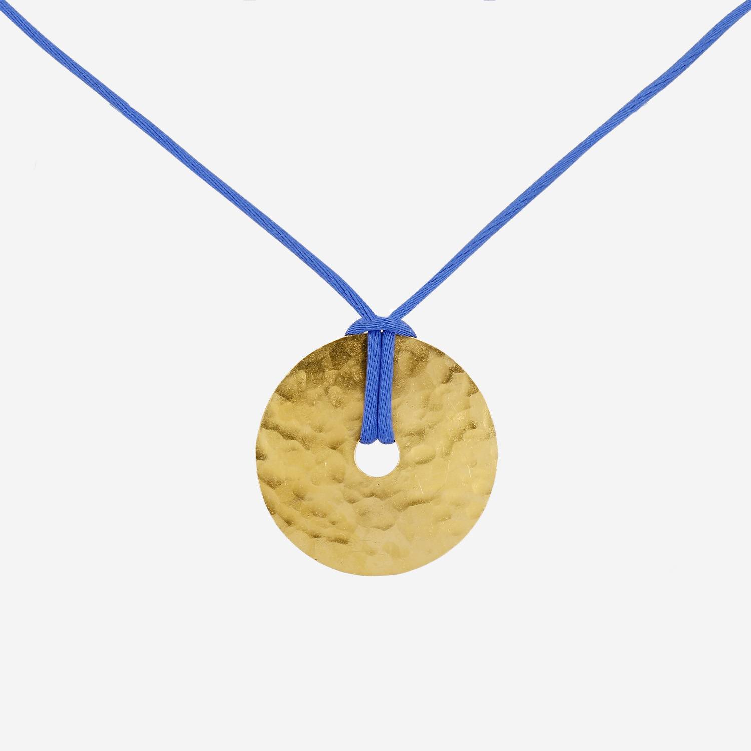 Pendentif Dinh Van Pi Chinois grand modèle en or jaune 999 millièmes