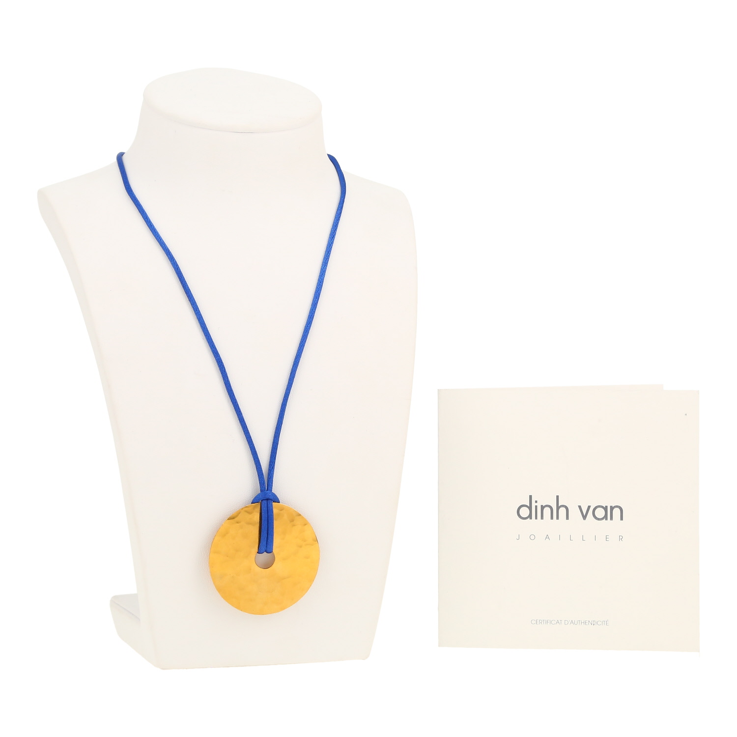 Ciondolo Dinh Van Pi Chinois modello grande in oro giallo 24k - Detail D2