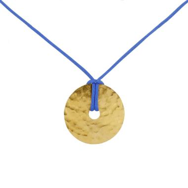 Dinh Van Pi Chinois large model pendant in 24 carats yellow gold