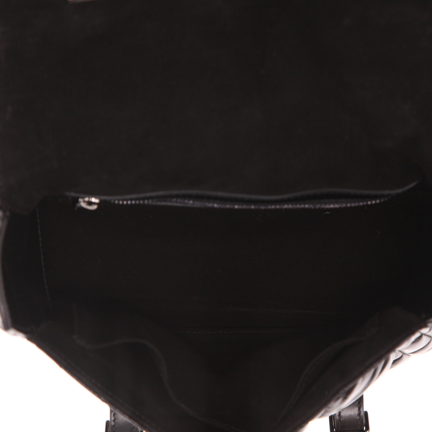 Bolso bandolera Dior  Diorcamp en cuero cannage negro - Detail D3