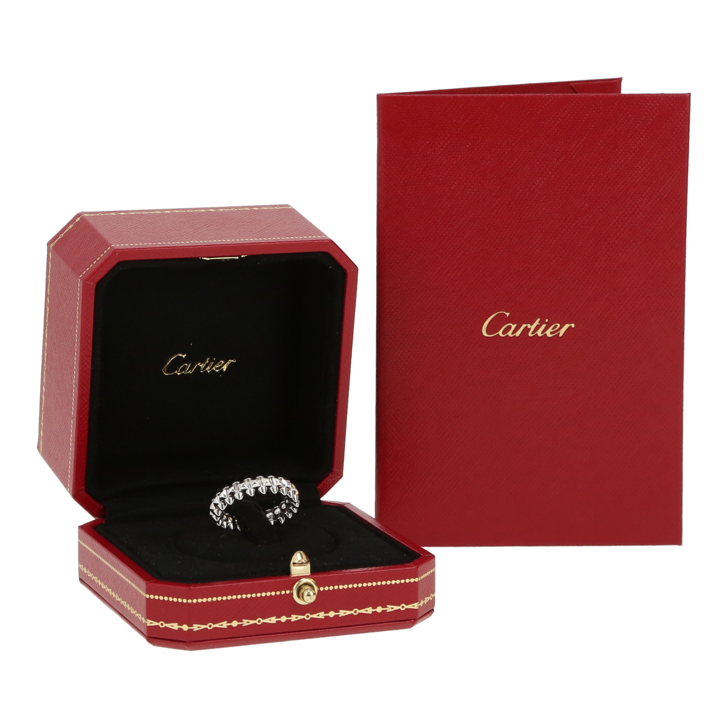 Bague Cartier Clash De Cartier petit modèle en or blanc - Detail D2