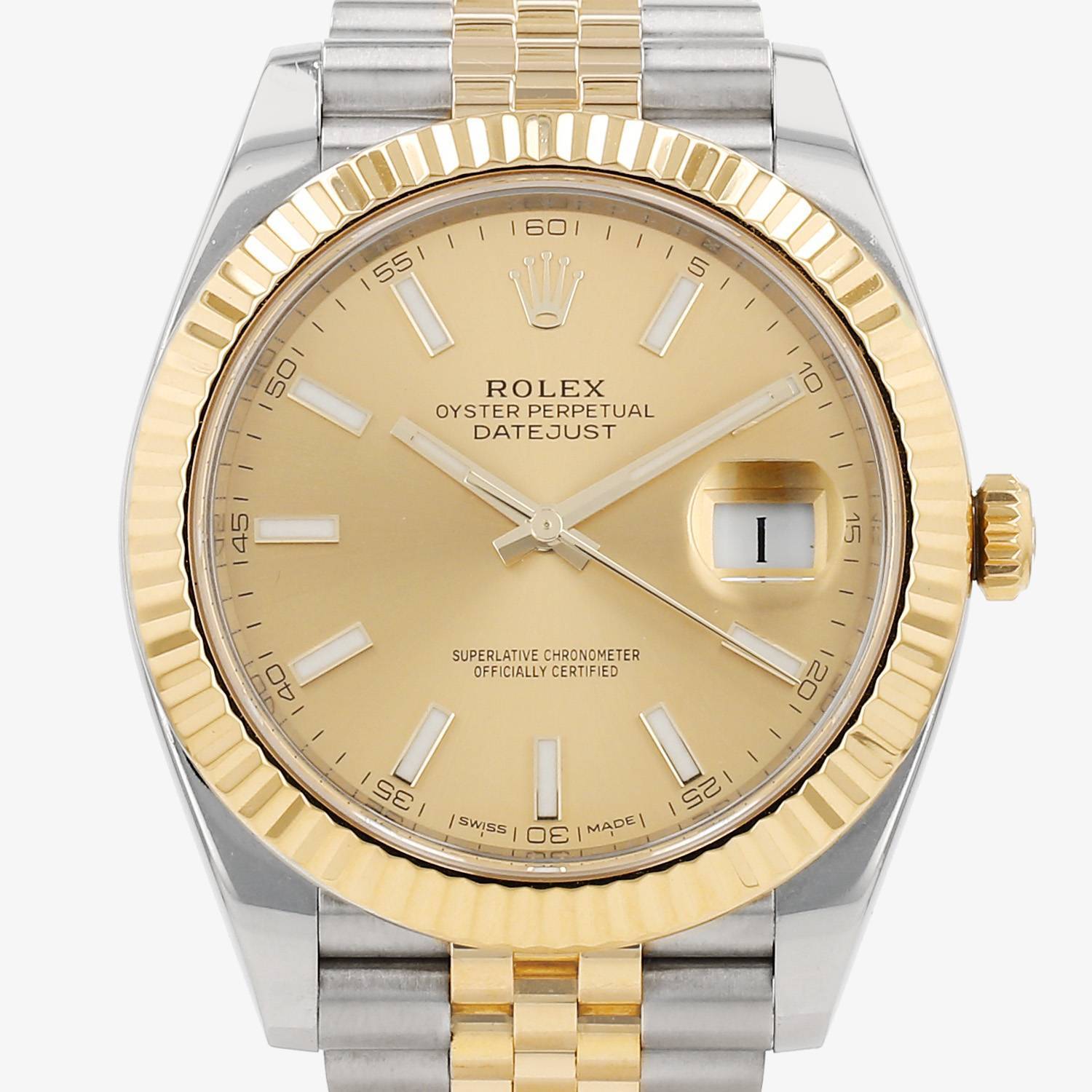 Rolex Datejust watch in gold and steel, Ref: Rolex - 126333 Circa 2010