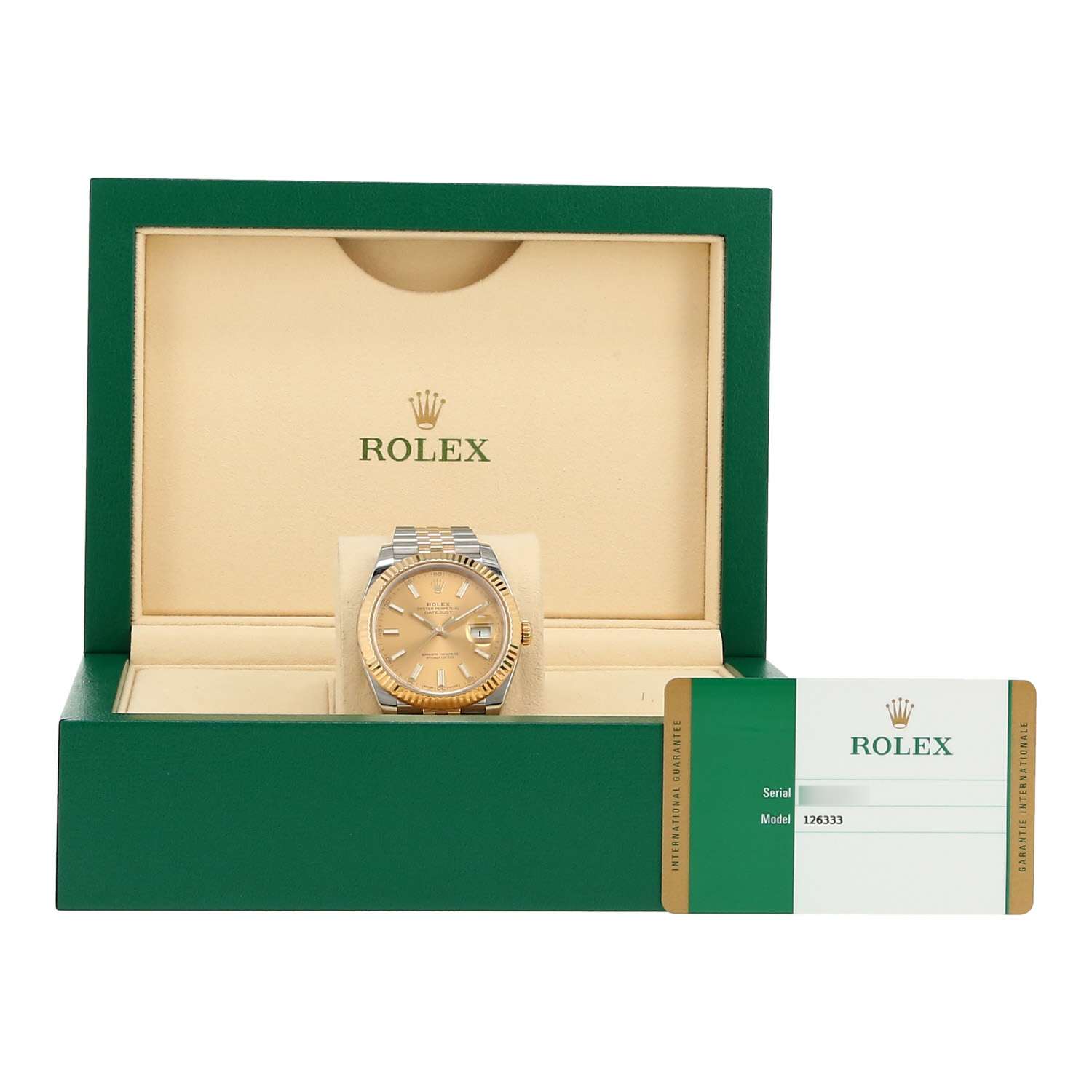 Rolex Datejust  in gold and stainless steel Circa 2010