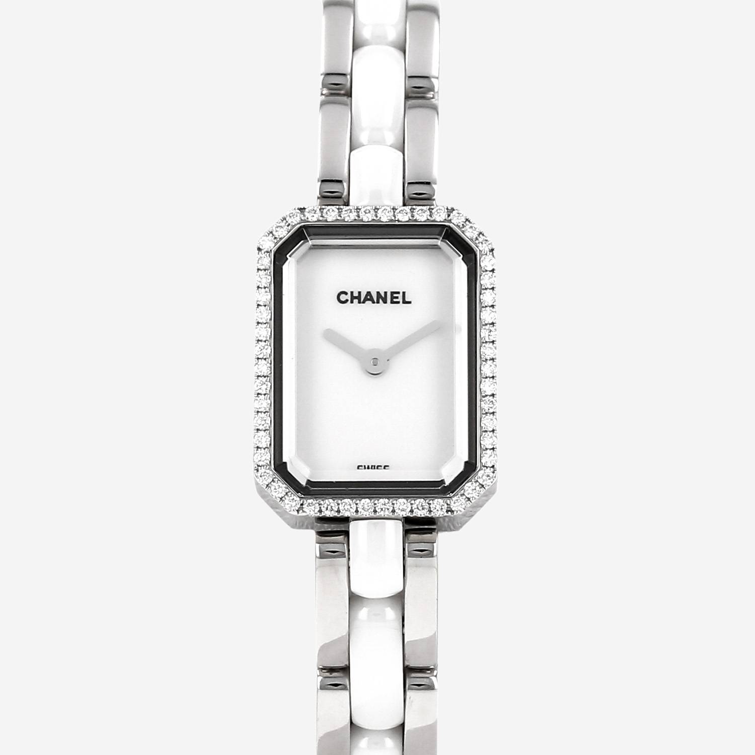 Orologio Chanel Premiere Joaillerie mini  in acciaio Ref: Chanel - H2132  Circa 2000