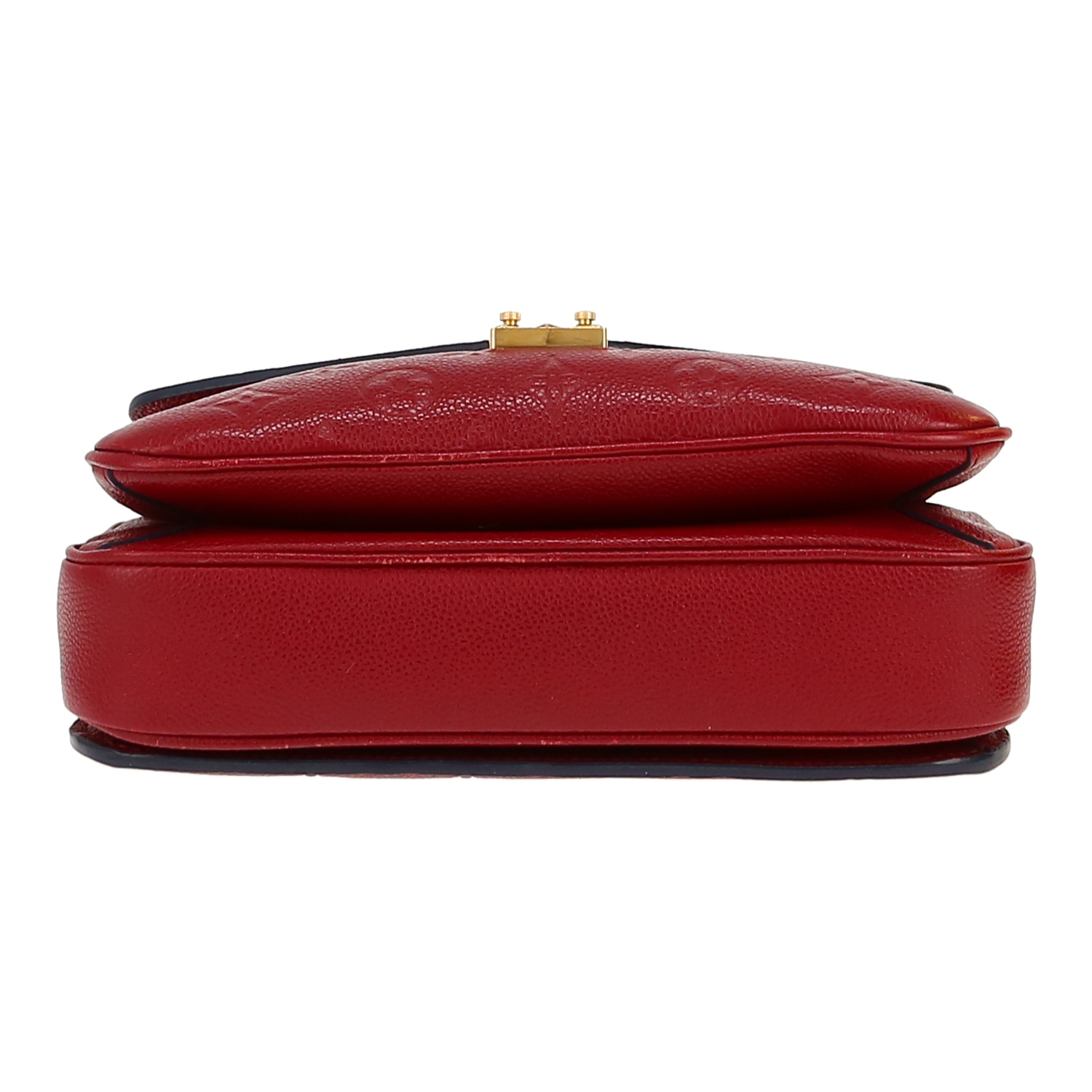 Borsa a tracolla Louis Vuitton  Metis in pelle monogram con stampa bordeaux - Detail D1