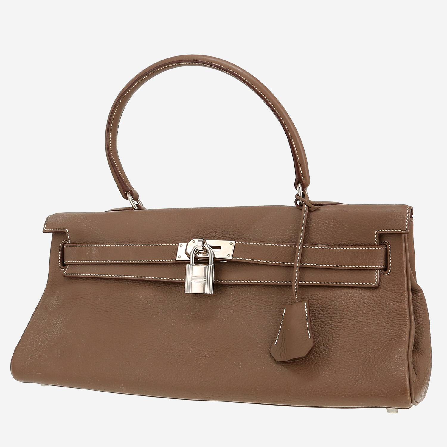 Hermès  Kelly Shoulder handbag  in etoupe togo leather