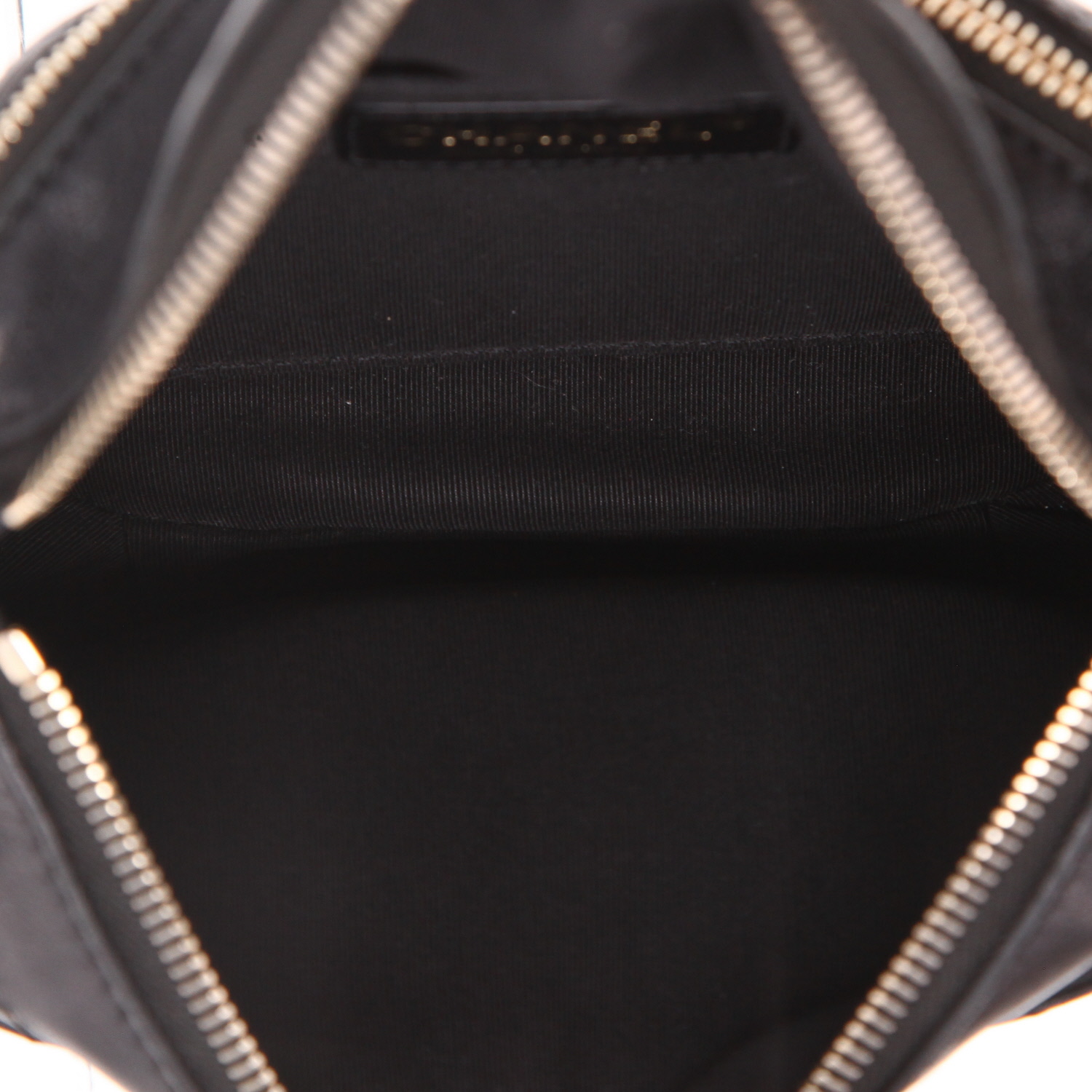 Bolsito-cinturón Chanel   en cuero acolchado negro - Detail D3