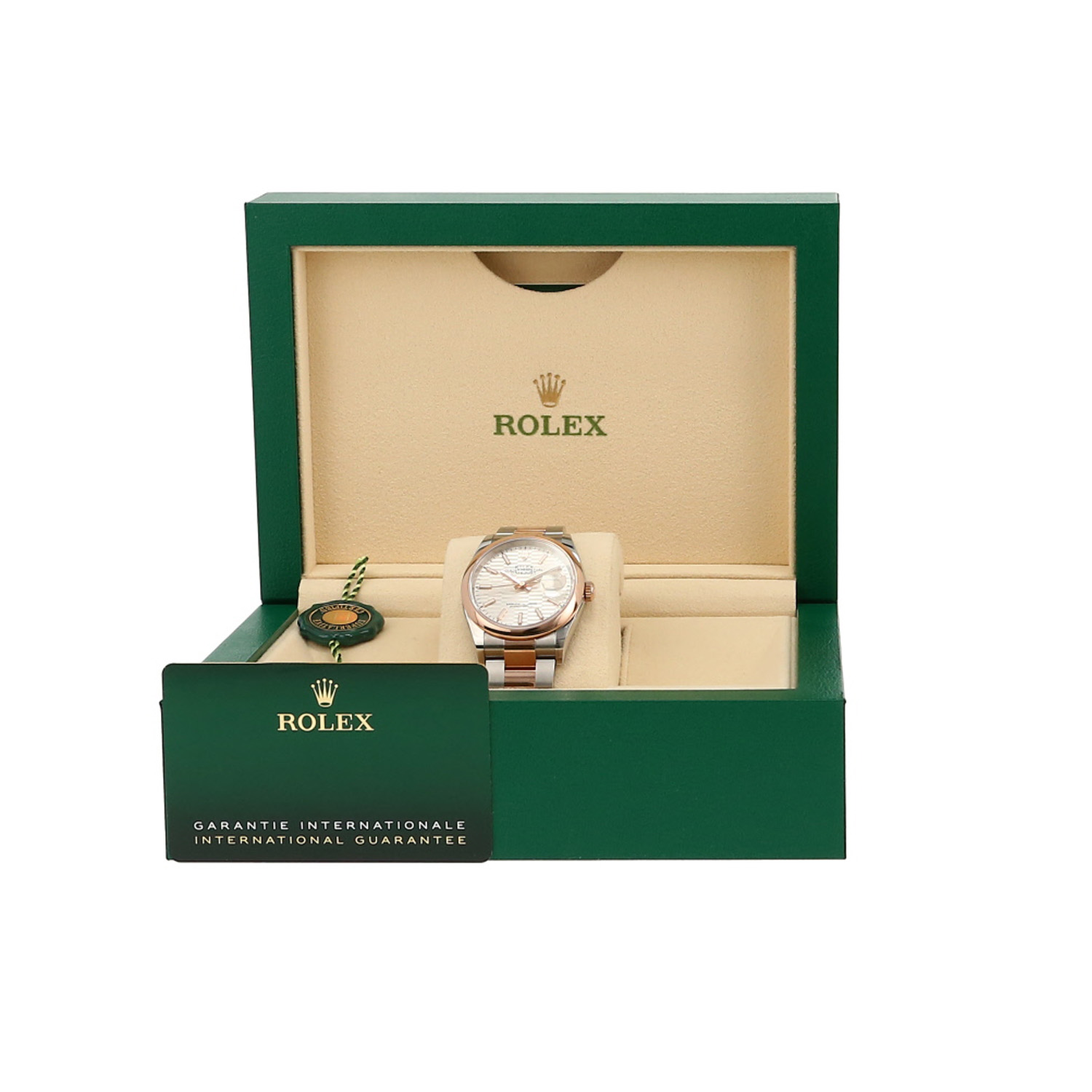 Orologio Rolex Datejust in oro rosa e acciaio, rif.: Rolex - 126201  Circa 2023
