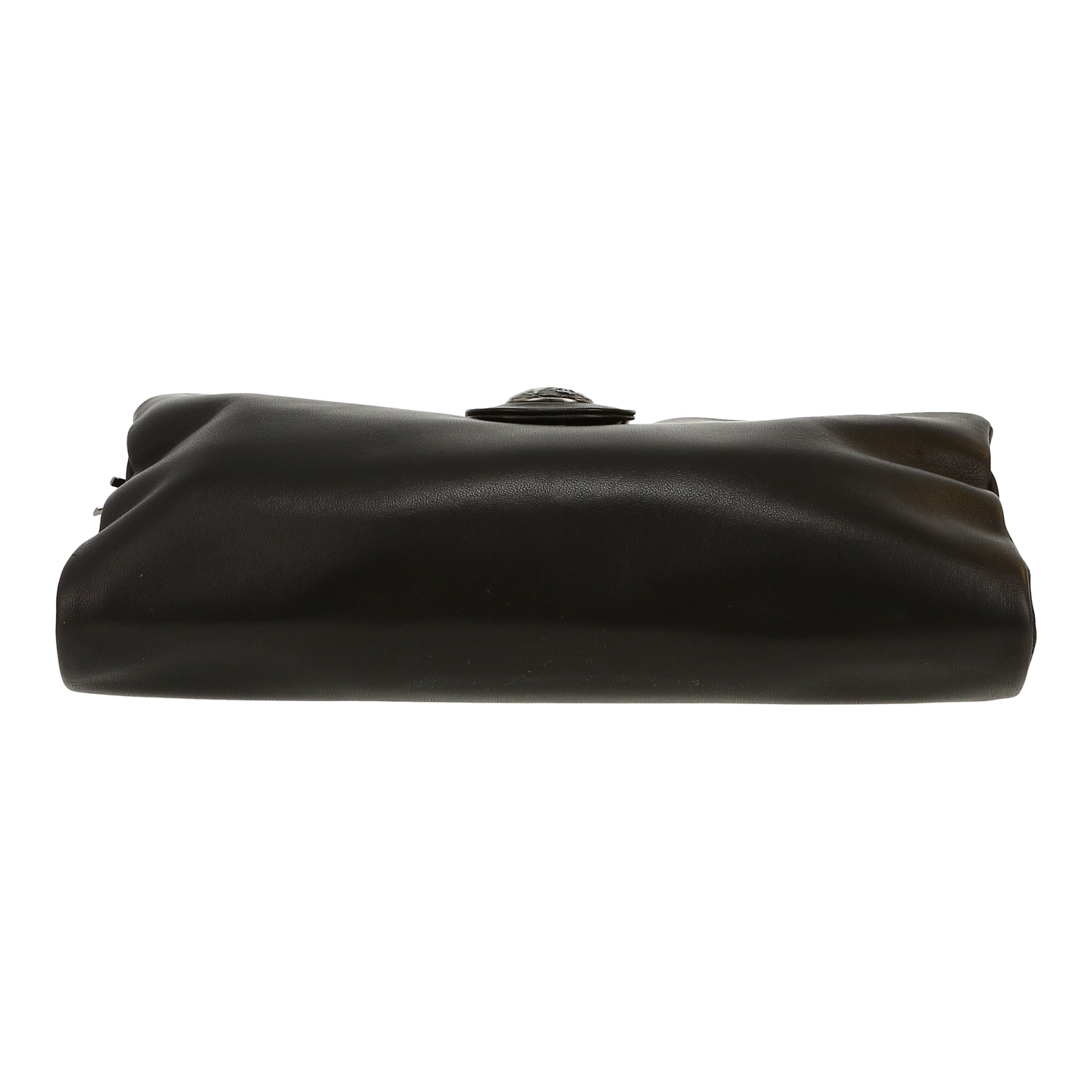 Pochette Chanel   en cuir noir - Detail D1