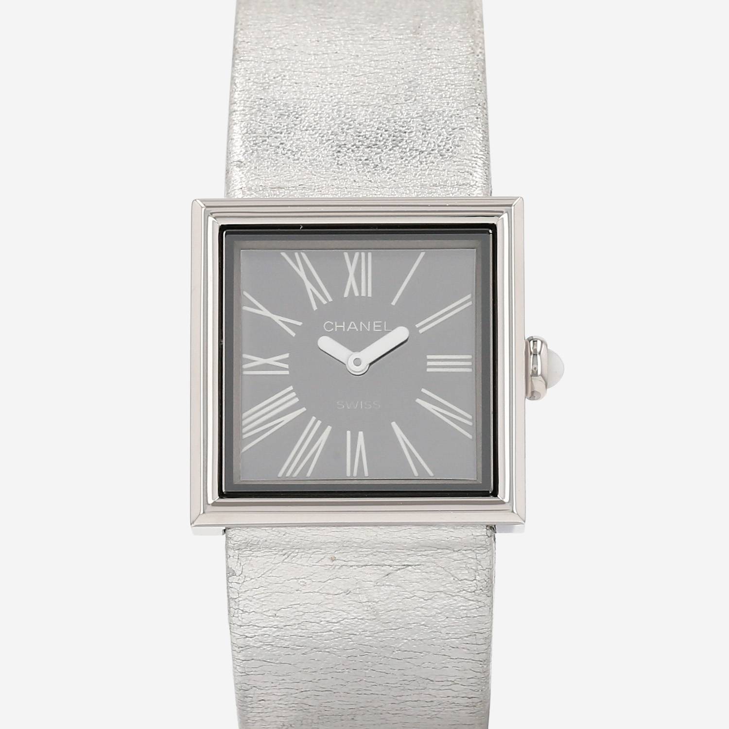 Reloj Chanel Mademoiselle de acero Circa 2010