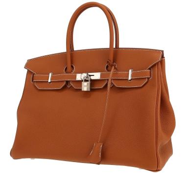 Borsa Hermès  Birkin 35 cm in pelle togo gold