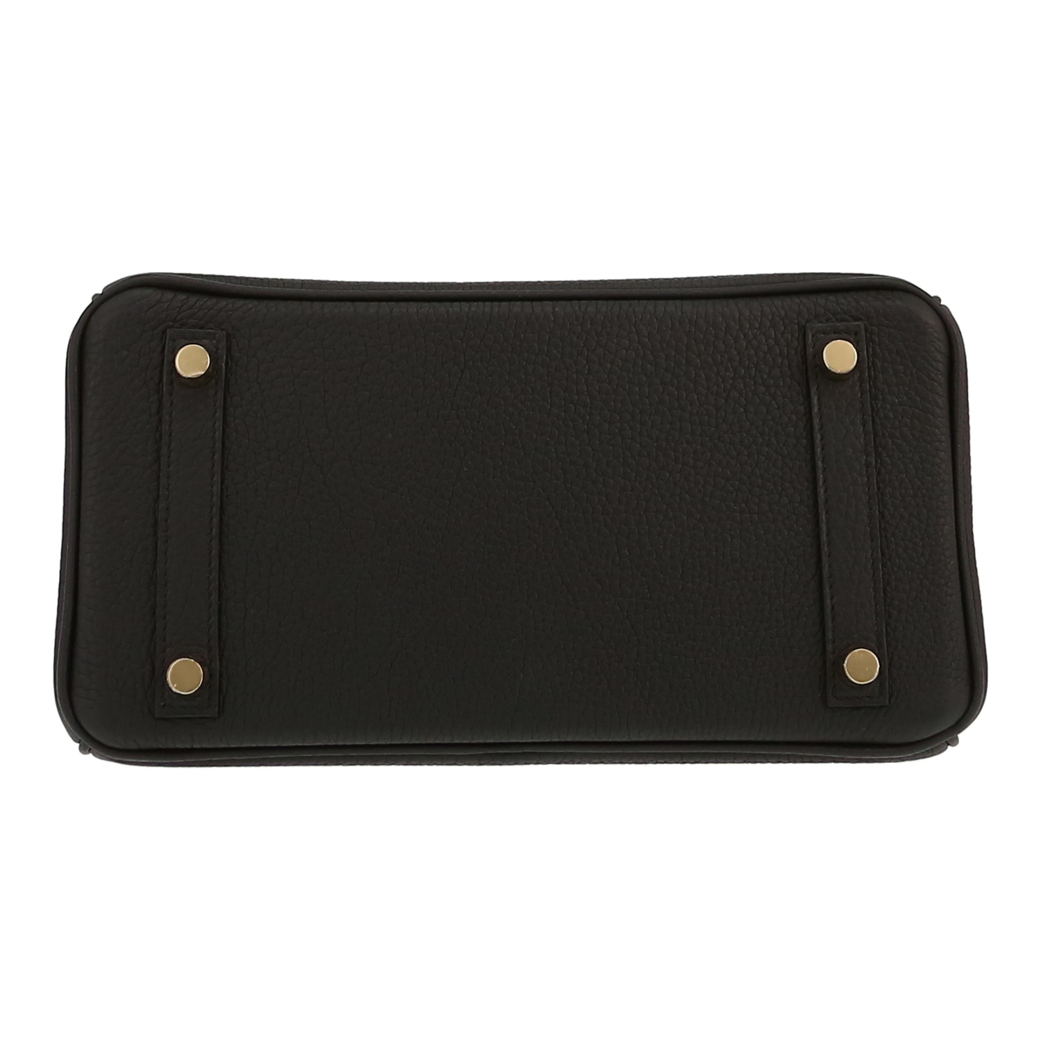 Hermès  Birkin 25 cm handbag  in black togo leather - Detail D1