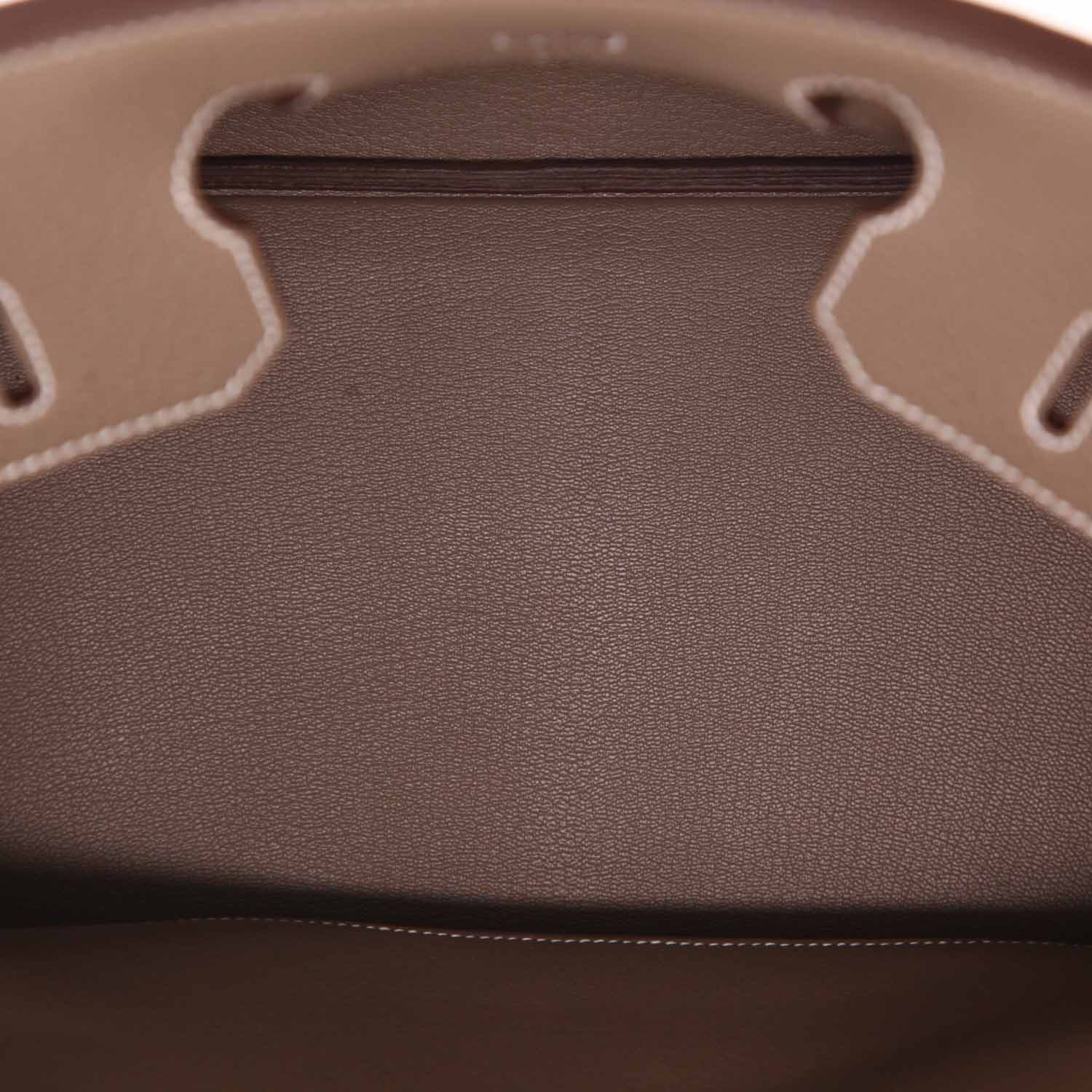 Sac à main Hermès  Birkin 35 cm en cuir togo étoupe - Detail D3