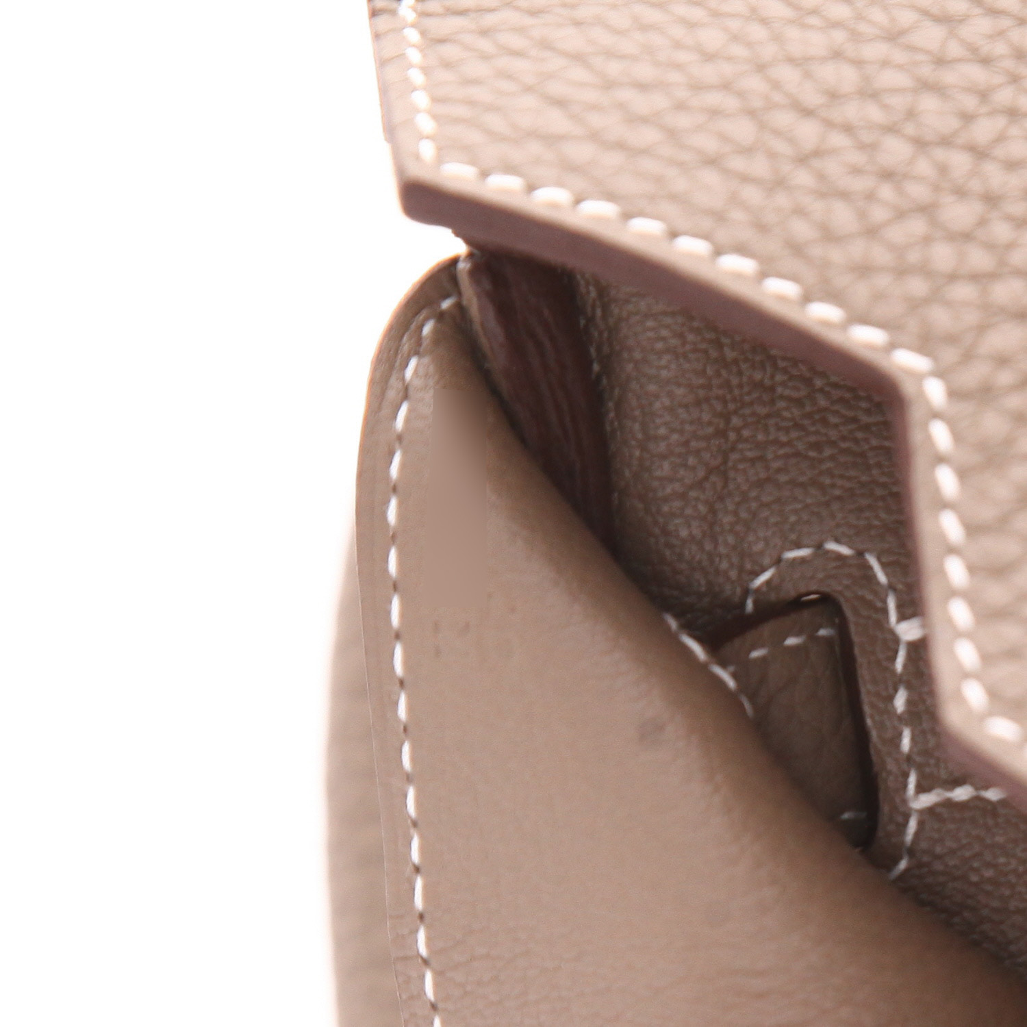 Sac à main Hermès  Birkin 35 cm en cuir togo étoupe - Detail D4