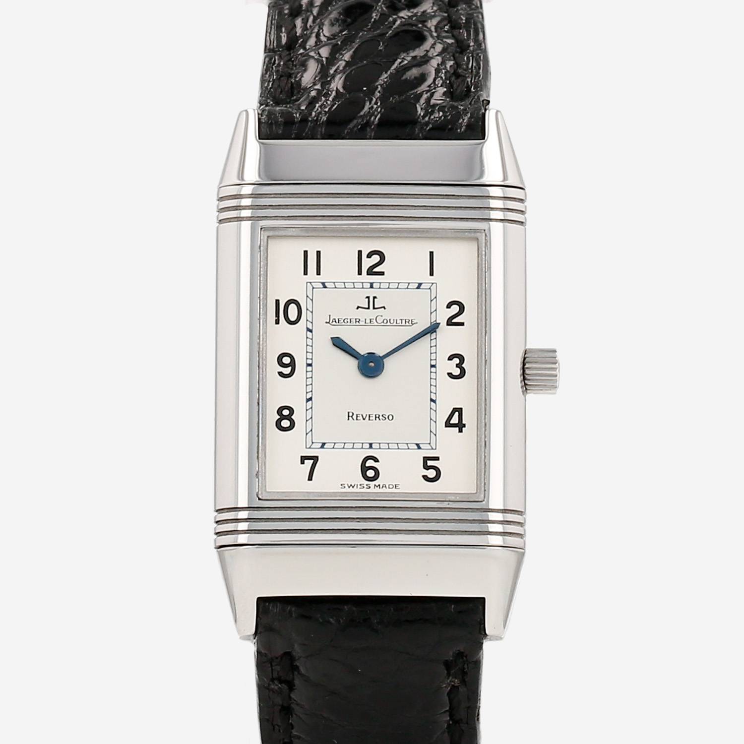 Montre Jaeger-LeCoultre Reverso Lady en acier Ref: Jaeger-LeCoultre - 260.8.08  Vers 2000