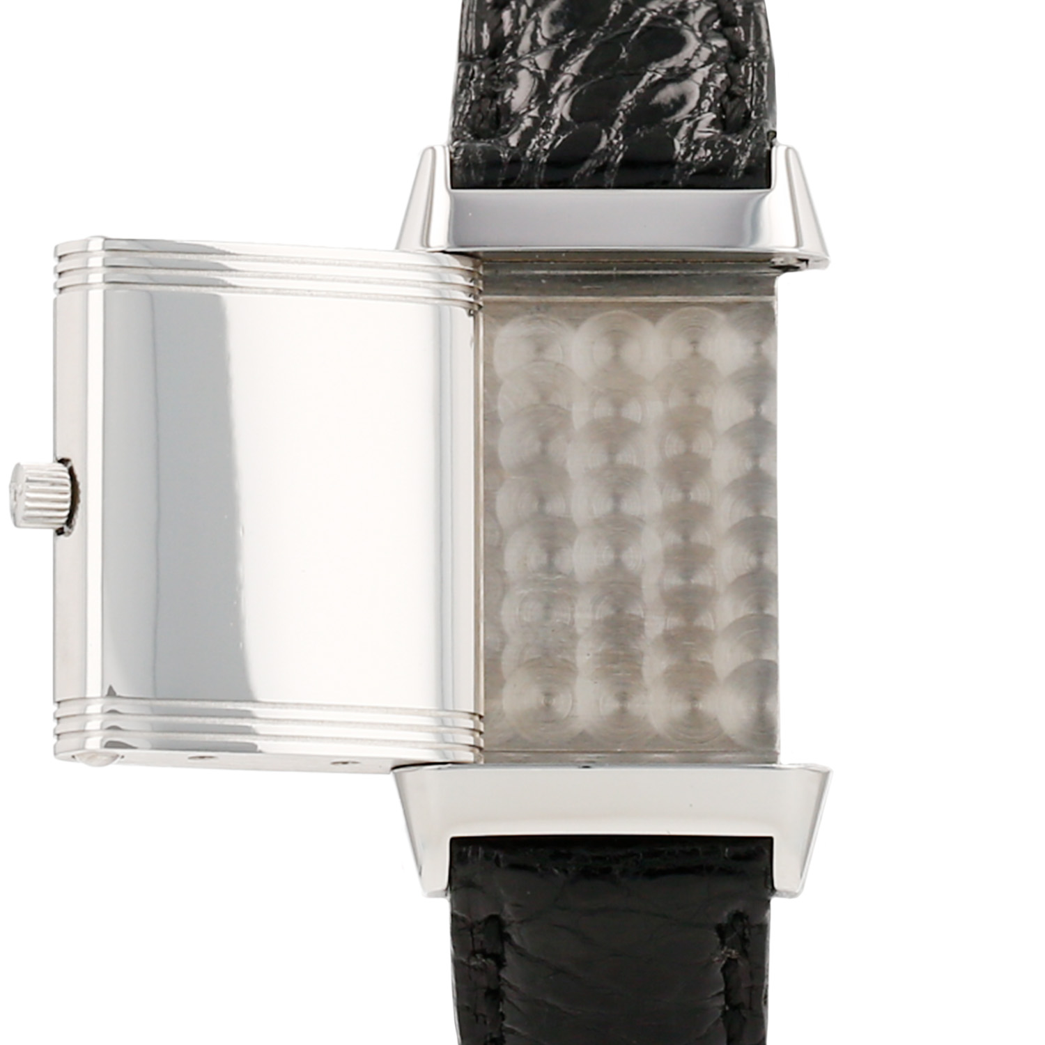 Jaeger-LeCoultre Reverso Lady  in stainless steel Ref: Jaeger-LeCoultre - 260.8.08  Circa 2000 - Detail D3