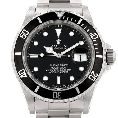 Orologio Rolex Submariner Date in acciaio Ref: Rolex - 16610  Circa 1993