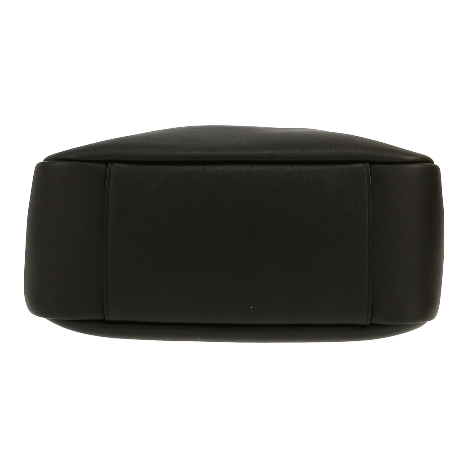 Sac à main Saint Laurent  5 à 7 grand modèle  en cuir noir - Detail D1