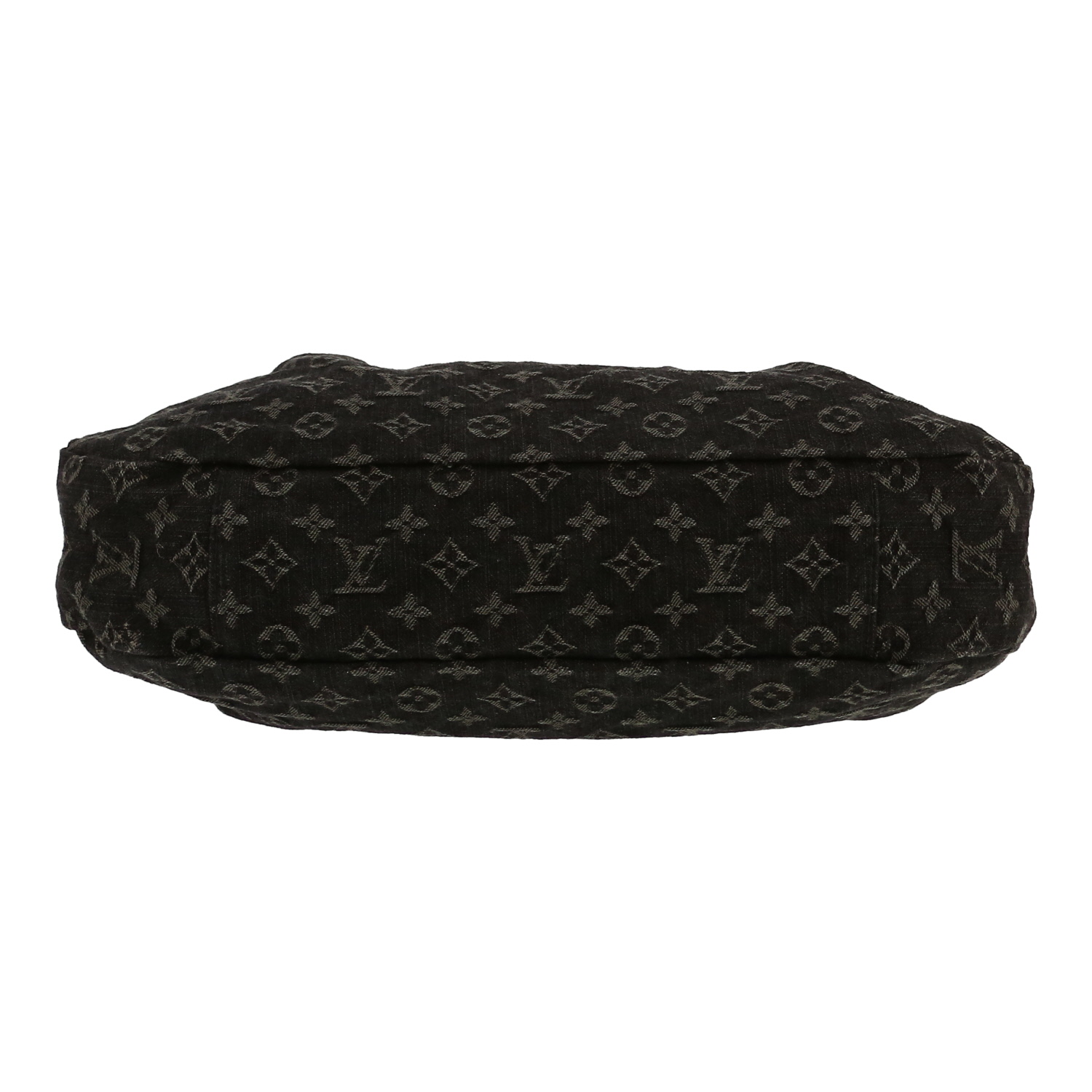 Borsa Louis Vuitton  Daily in tela denim nera - Detail D1