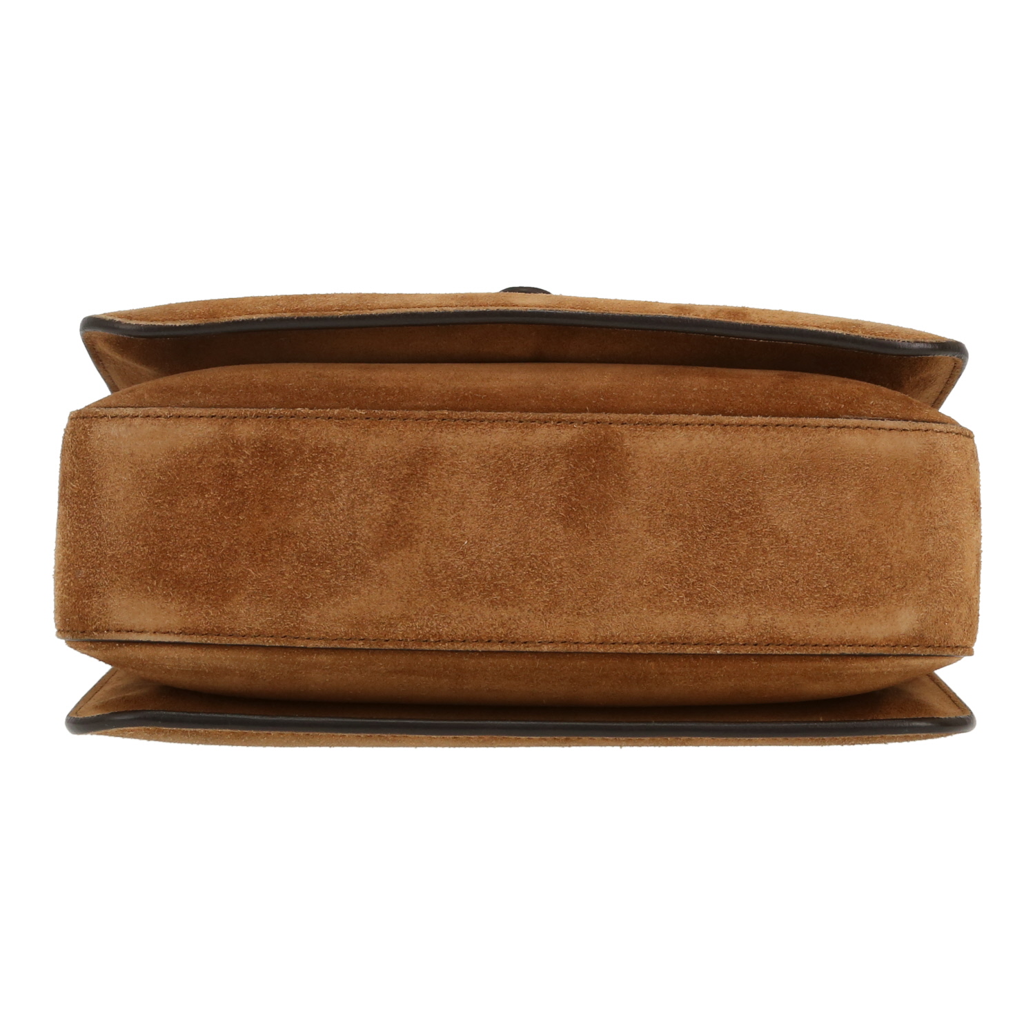 Borsa a tracolla Gucci  Jackie Soft in Veau velours marrone - Detail D1