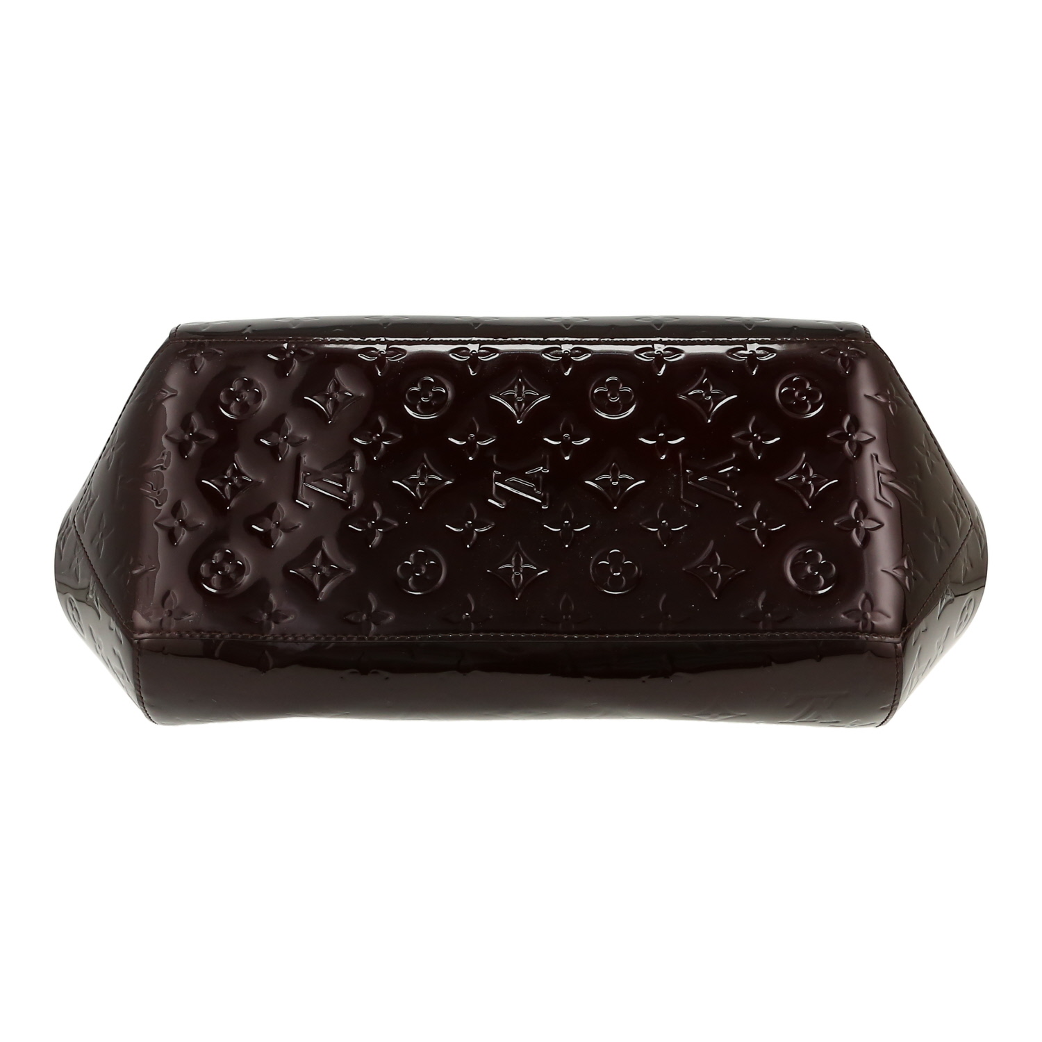 Louis Vuitton  Sherwood handbag  in purple monogram patent leather - Detail D1