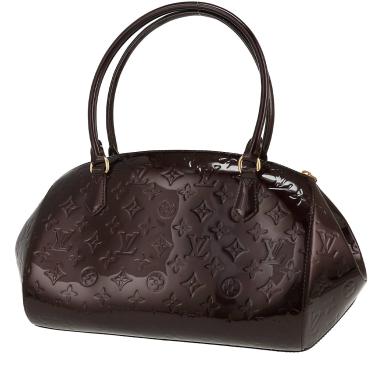 Sac à main Louis Vuitton  Sherwood en cuir verni monogram violet