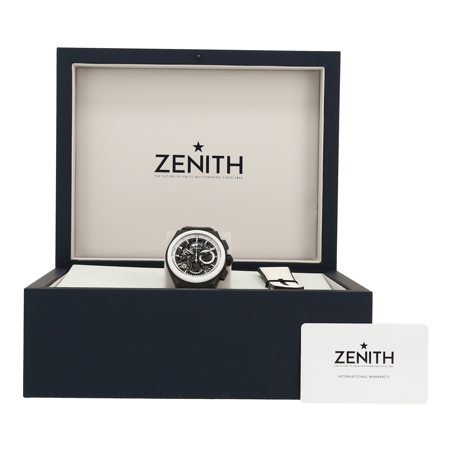 Montre Zenith Defy El Primero en céramique noire Vers 2022