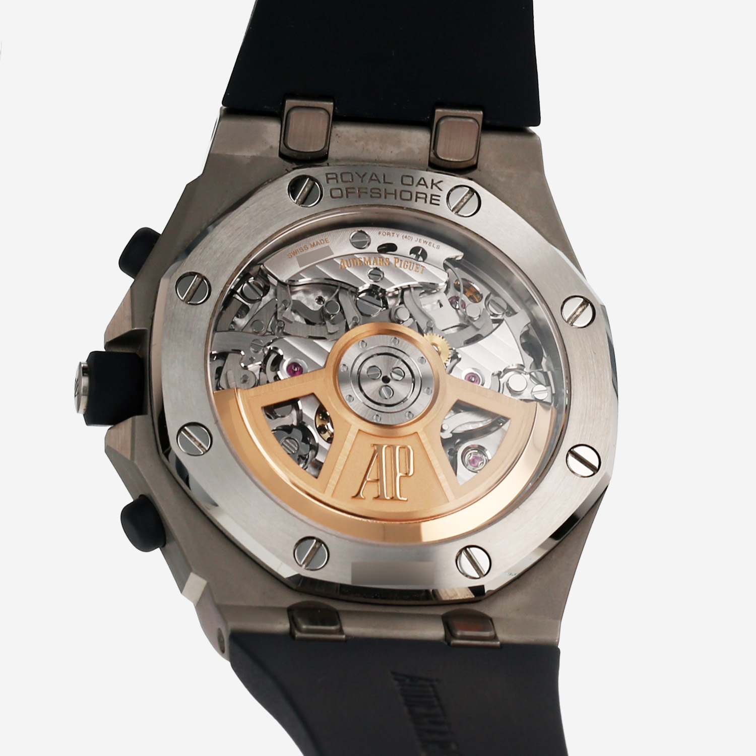 Orologio Audemars Piguet Royal Oak Offshore Chrono in acciaio Circa 2010 - Detail D3