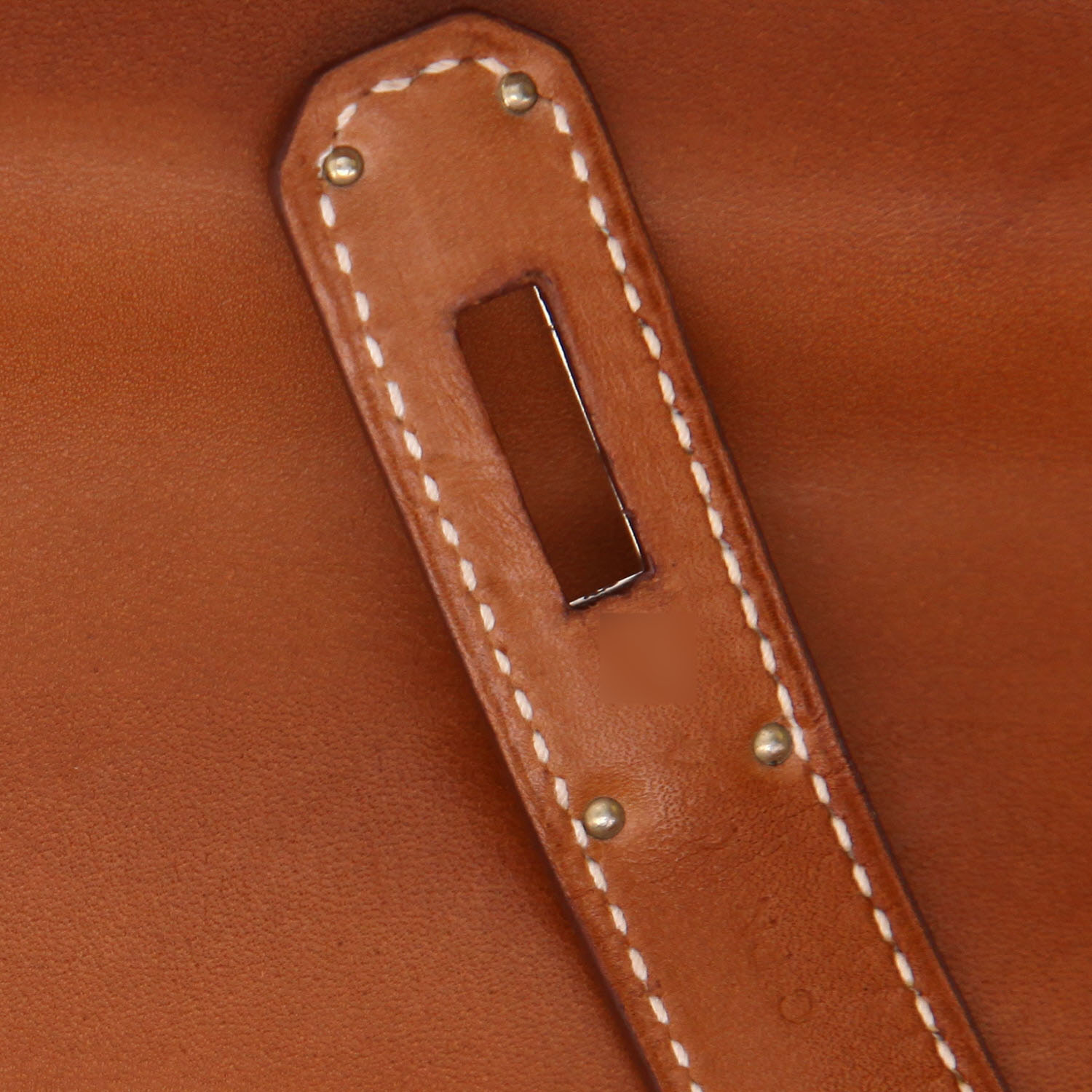 Hermès  Kelly Picnic 35 handbag  wicker  and fawn Barenia leather - Detail D4