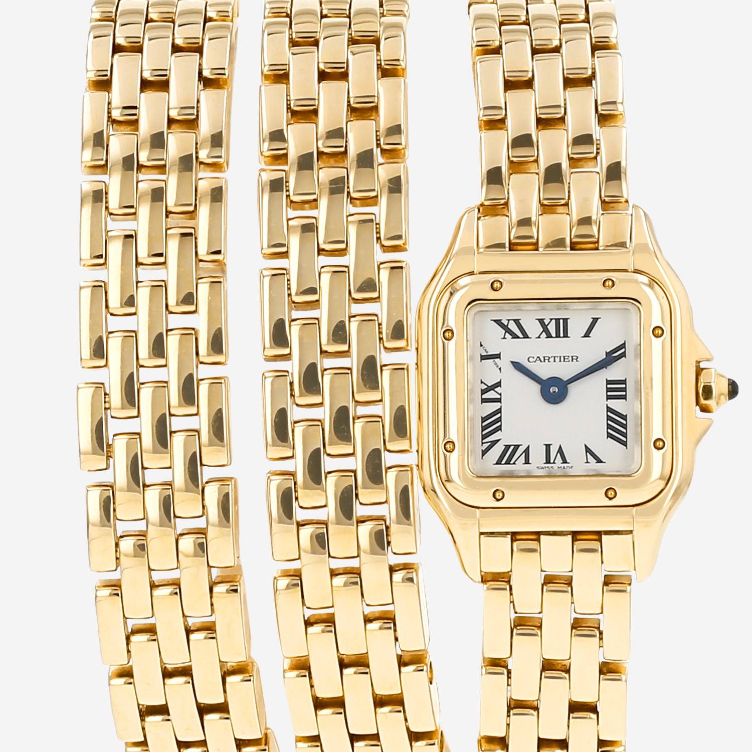 Montre Cartier Panthère Mini en or jaune Ref: Cartier - 4102  Vers 2020