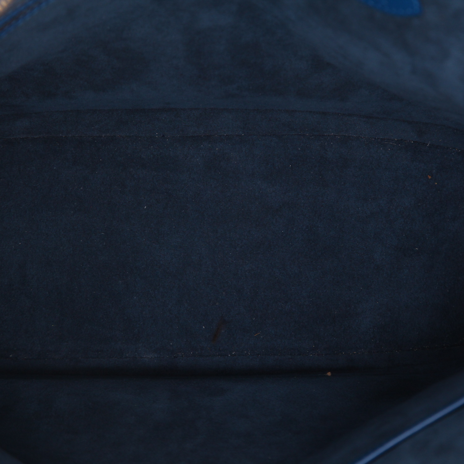 Sac à main Louis Vuitton  Lussac en cuir épi bleu - Detail D3