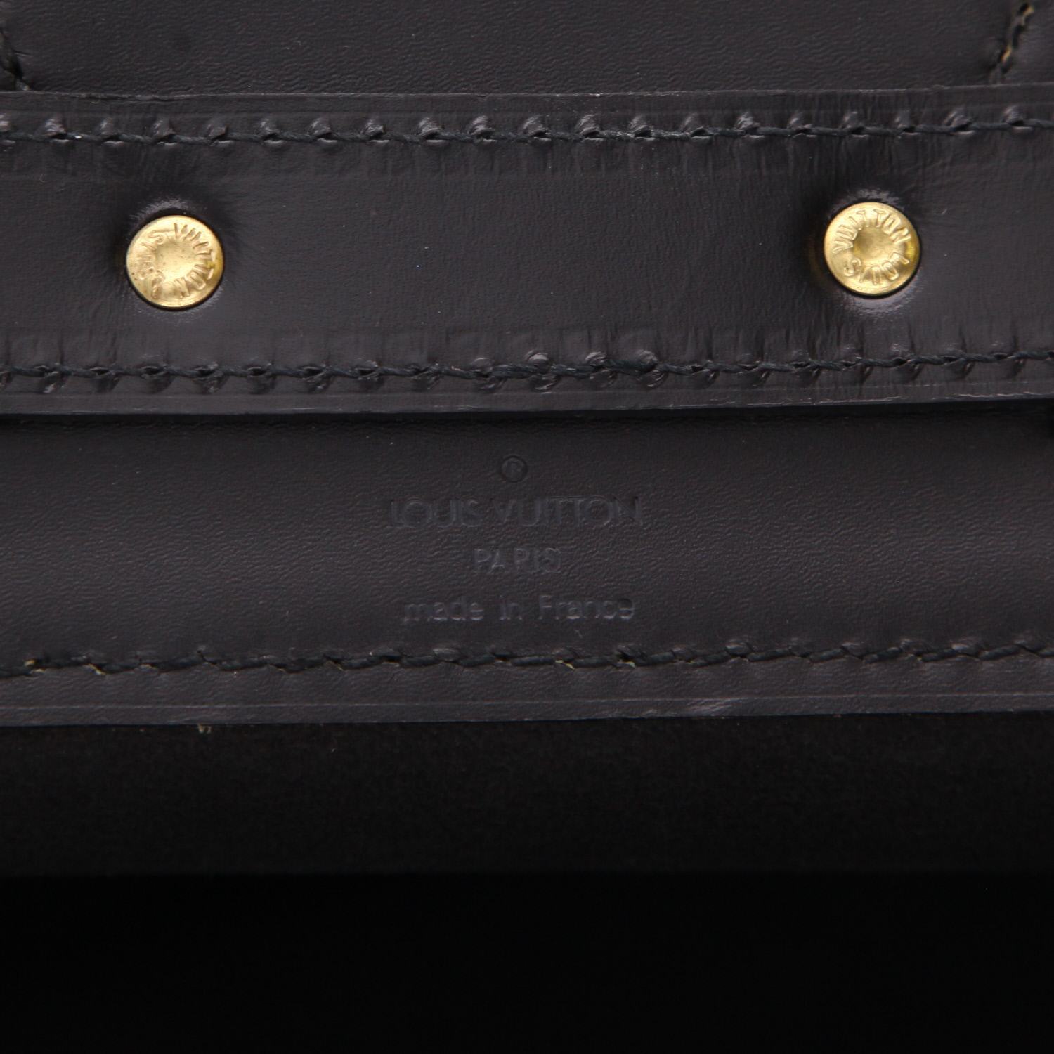 Borsa da viaggio Louis Vuitton  Steamer Bag - Travel Bag in pelle Epi nera - Detail D2