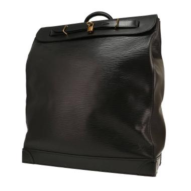 Sac de voyage Louis Vuitton  Steamer Bag - Travel Bag en cuir épi noir