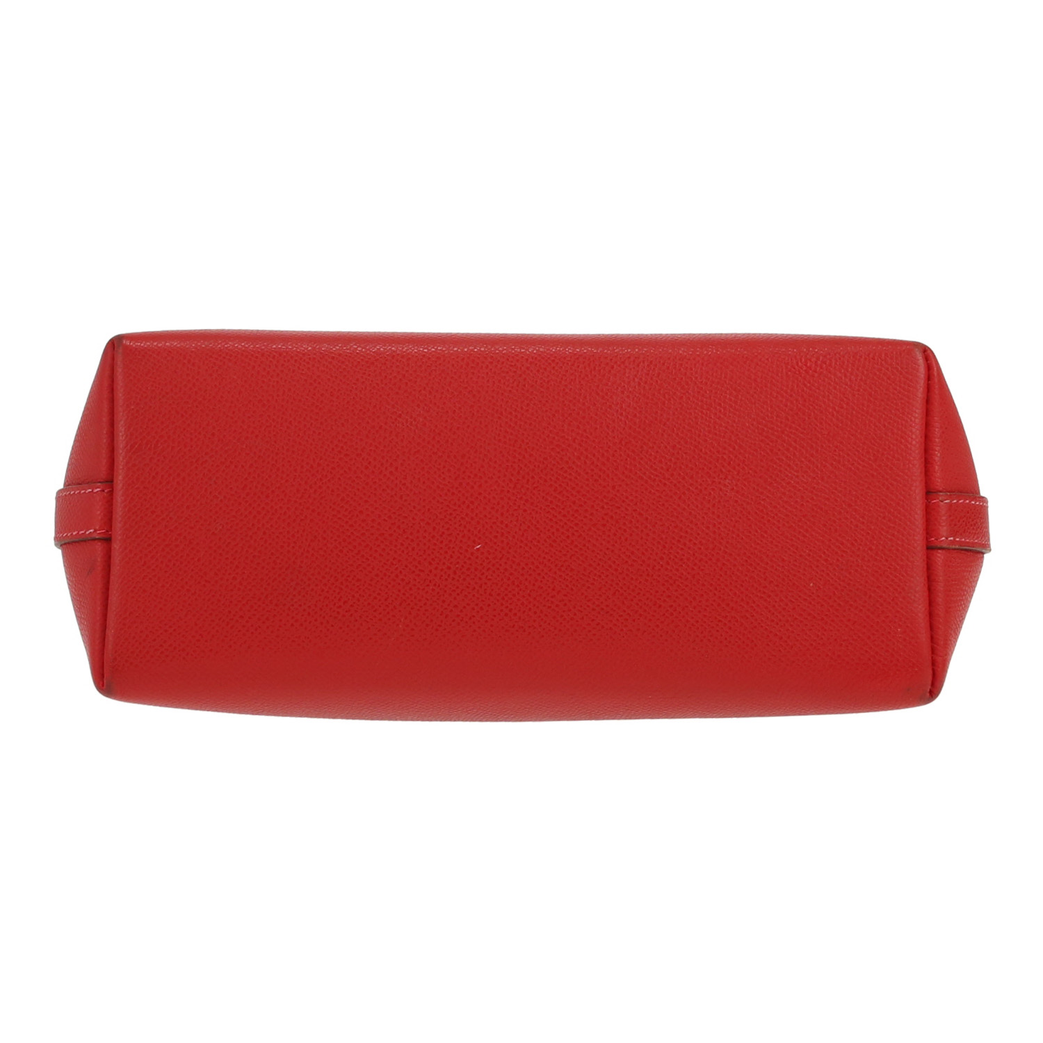 Hermès  Berlingot shoulder bag  in red epsom leather - Detail D1