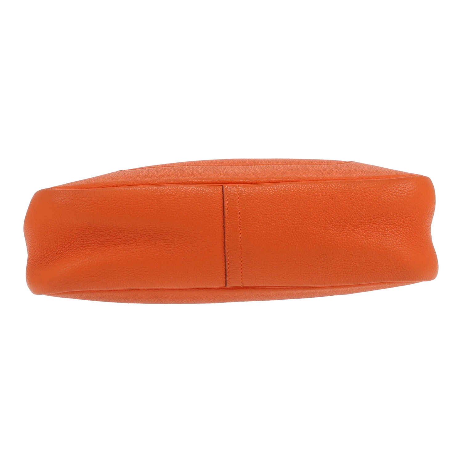 Hermès  Trim handbag  in orange togo leather - Detail D1