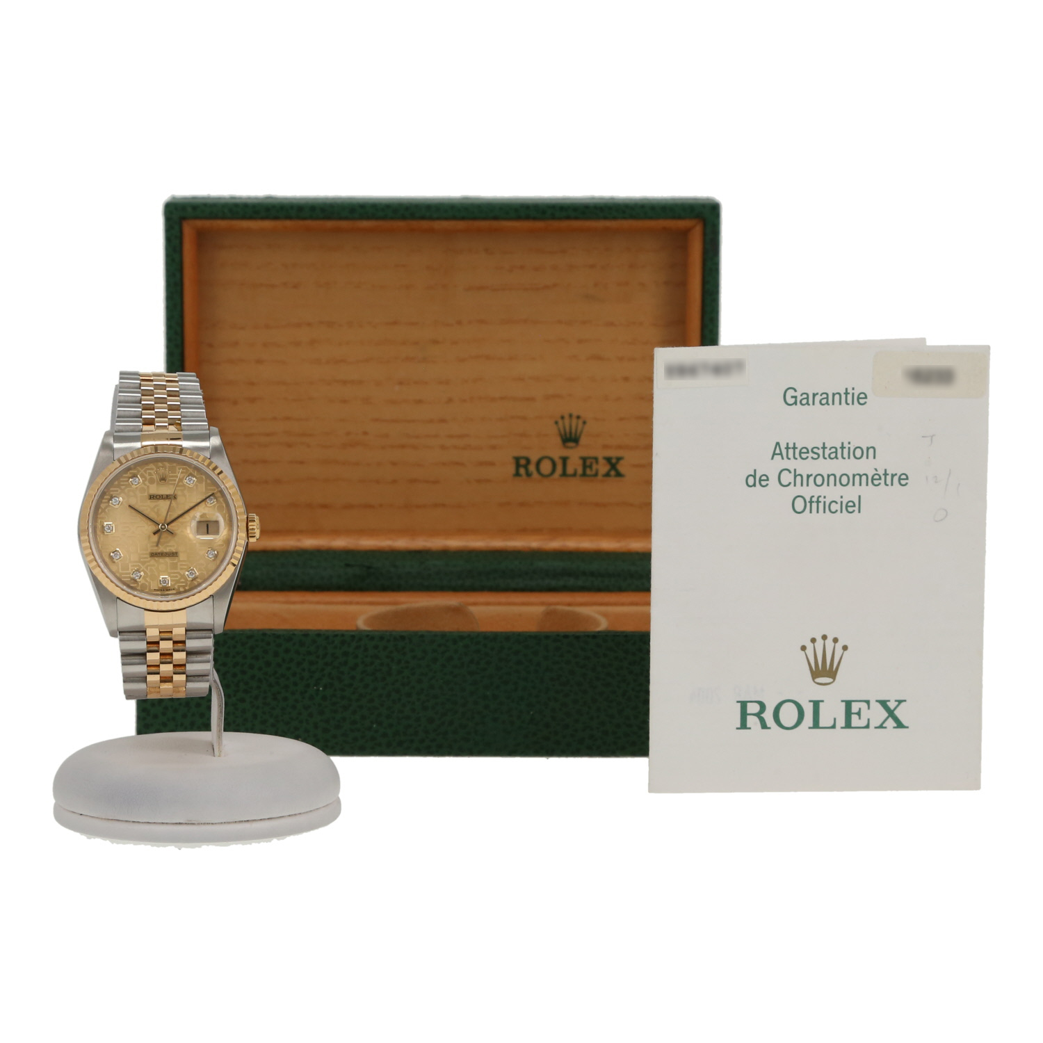 Orologio Rolex Datejust in oro e acciaio Ref: Rolex - 16233  Circa 2002