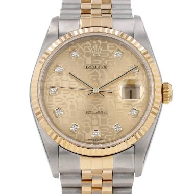 Orologio Rolex Datejust in oro e acciaio Ref: Rolex - 16233  Circa 2002