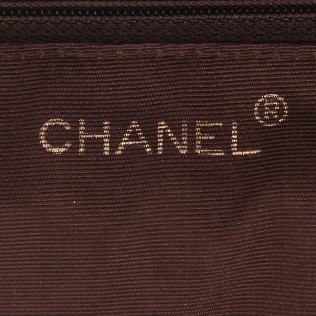 Bolso de mano Chanel  Vintage en mimbre marrón y cuero marrón - Detail D2