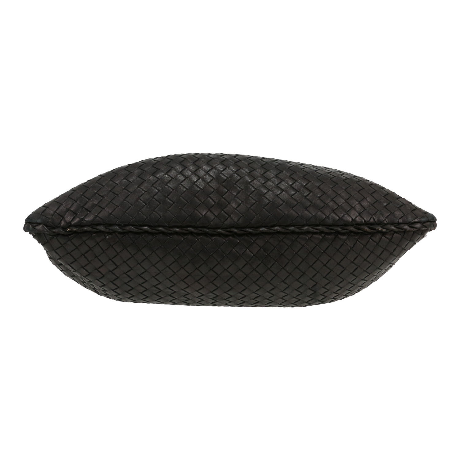 Bolso «Veneta» de Bottega Veneta, de piel «intrecciato» noire - Detail D1
