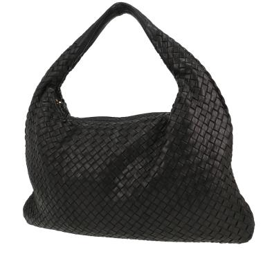 Bottega Veneta Veneta handbag in Noir intrecciato leather